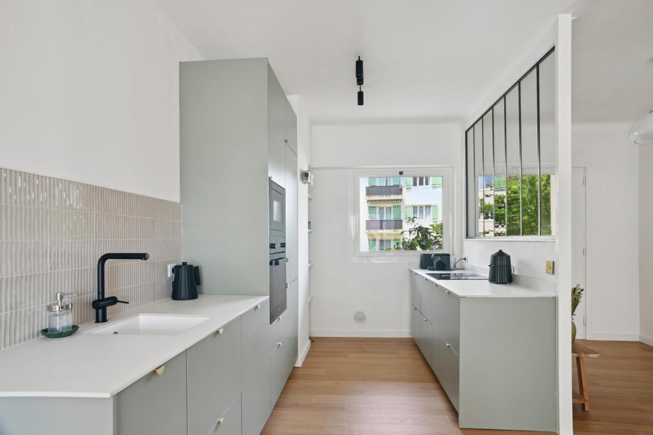 Designer Flat, Luxurious, Close From Palais, Terrasse, Private Garage, Air Conditoning Cannes Eksteriør billede