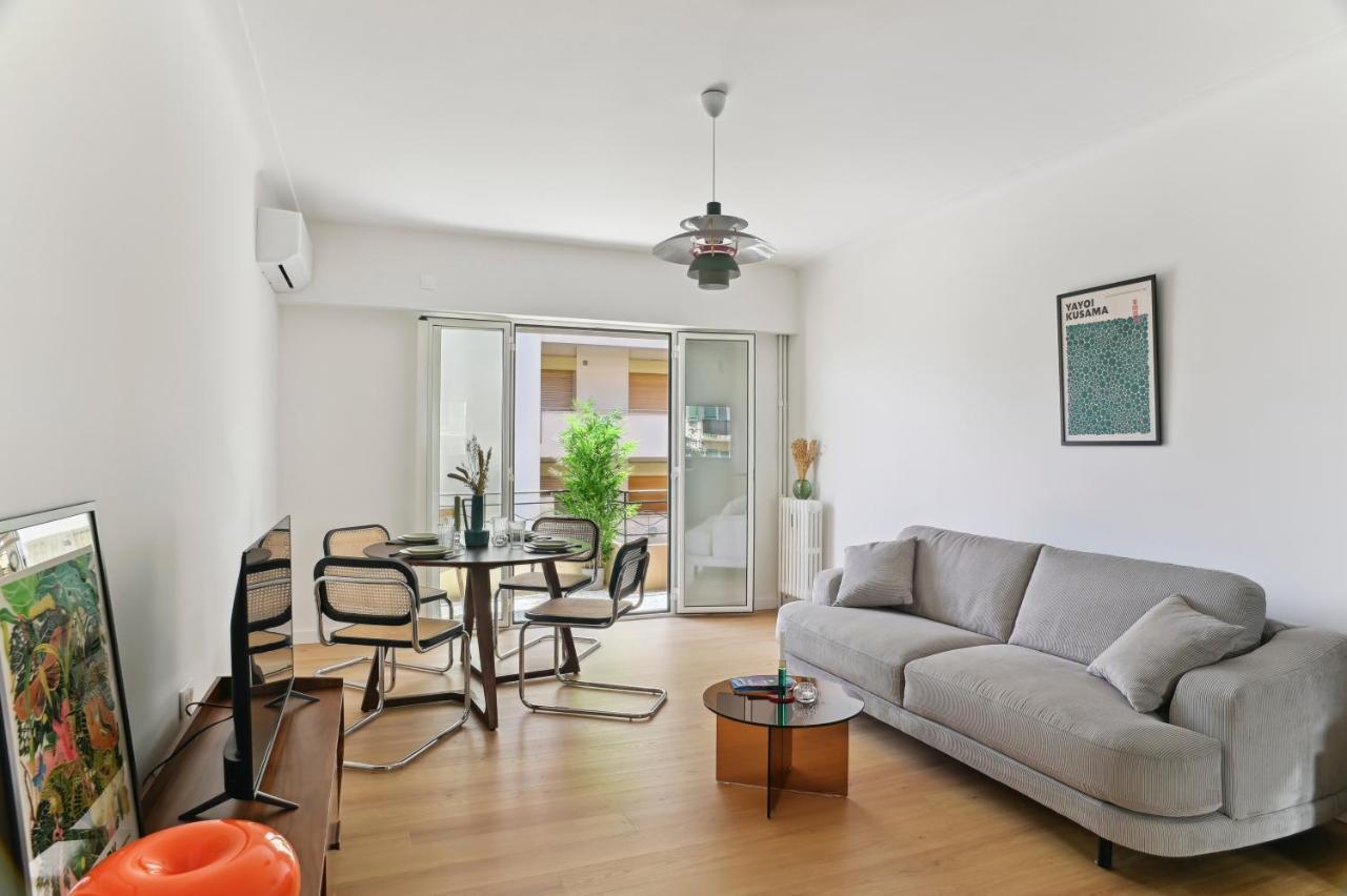 Designer Flat, Luxurious, Close From Palais, Terrasse, Private Garage, Air Conditoning Cannes Eksteriør billede