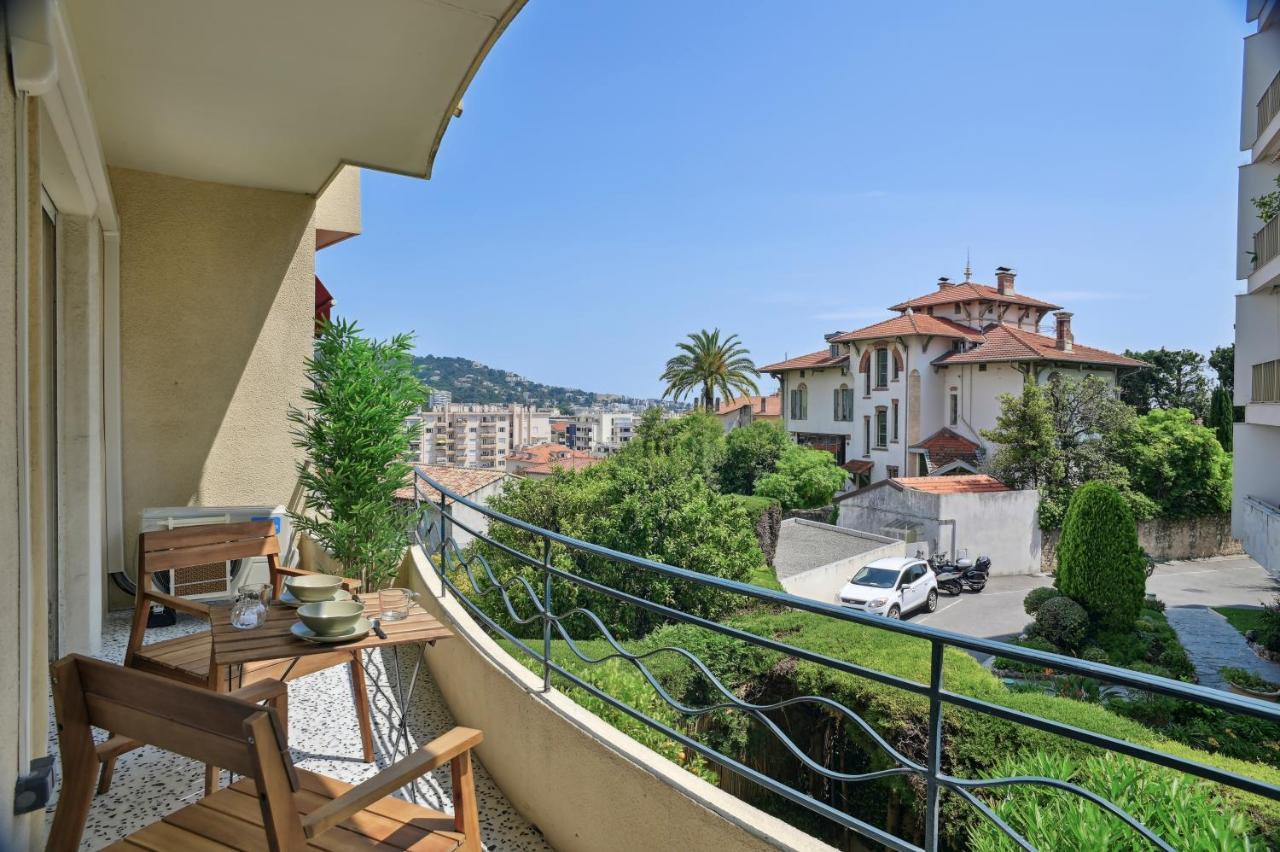 Designer Flat, Luxurious, Close From Palais, Terrasse, Private Garage, Air Conditoning Cannes Eksteriør billede